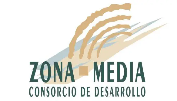 Logotipo del Consorcio de desarrollo de la Zona Media de Navarra en color
