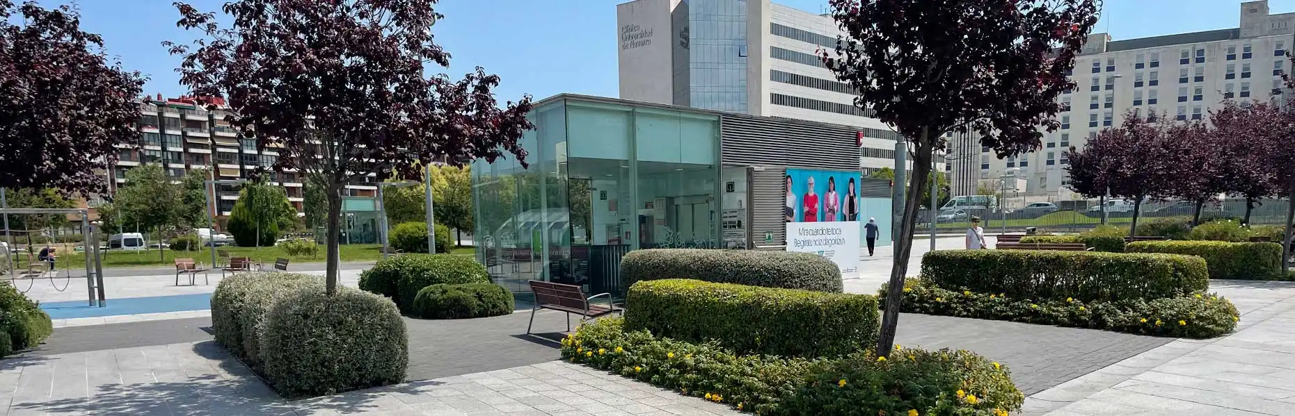 Reurbanización de la Plaza de los hospitales de Pamplona