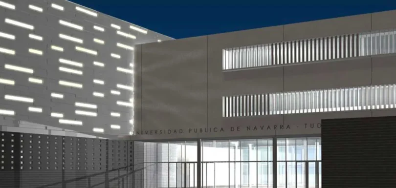 Edificio de la Universidad Pública Navarra en Tudela