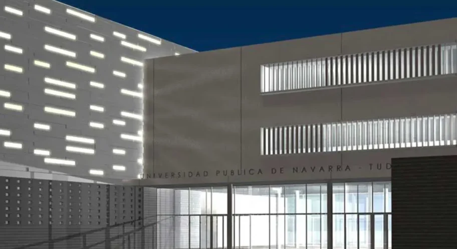 Edificio de la Universidad Pública Navarra en Tudela
