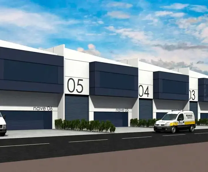 Proyecto de seis naves en el polígono industrial de Galaria, Navarra.