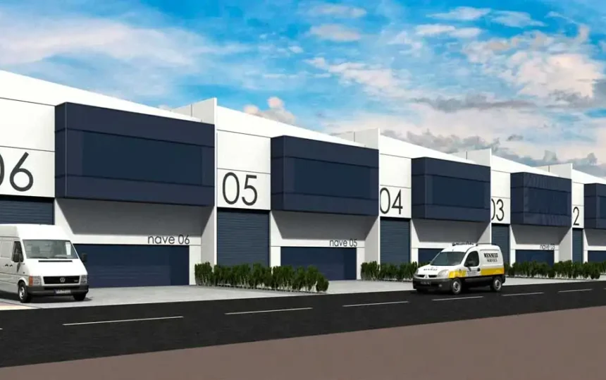 Proyecto de seis naves en el polígono industrial de Galaria, Navarra.