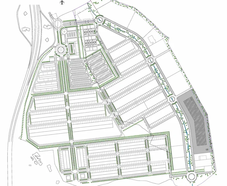 Ciudad del Transporte de Pamplona; plano final