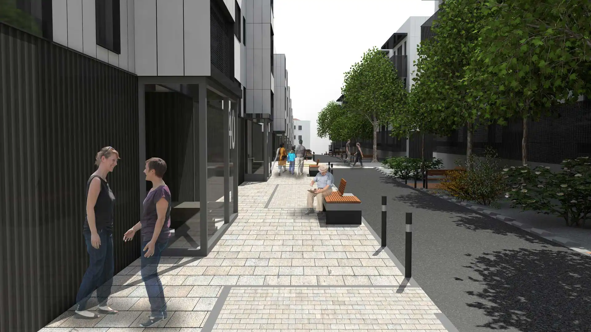 Concurso rehabilitación barrio San Pedro Pamplona